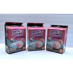 STEMULATORS: Bath Bomb Science Lab set of  3 - Make 2 Bath Bombs per kit